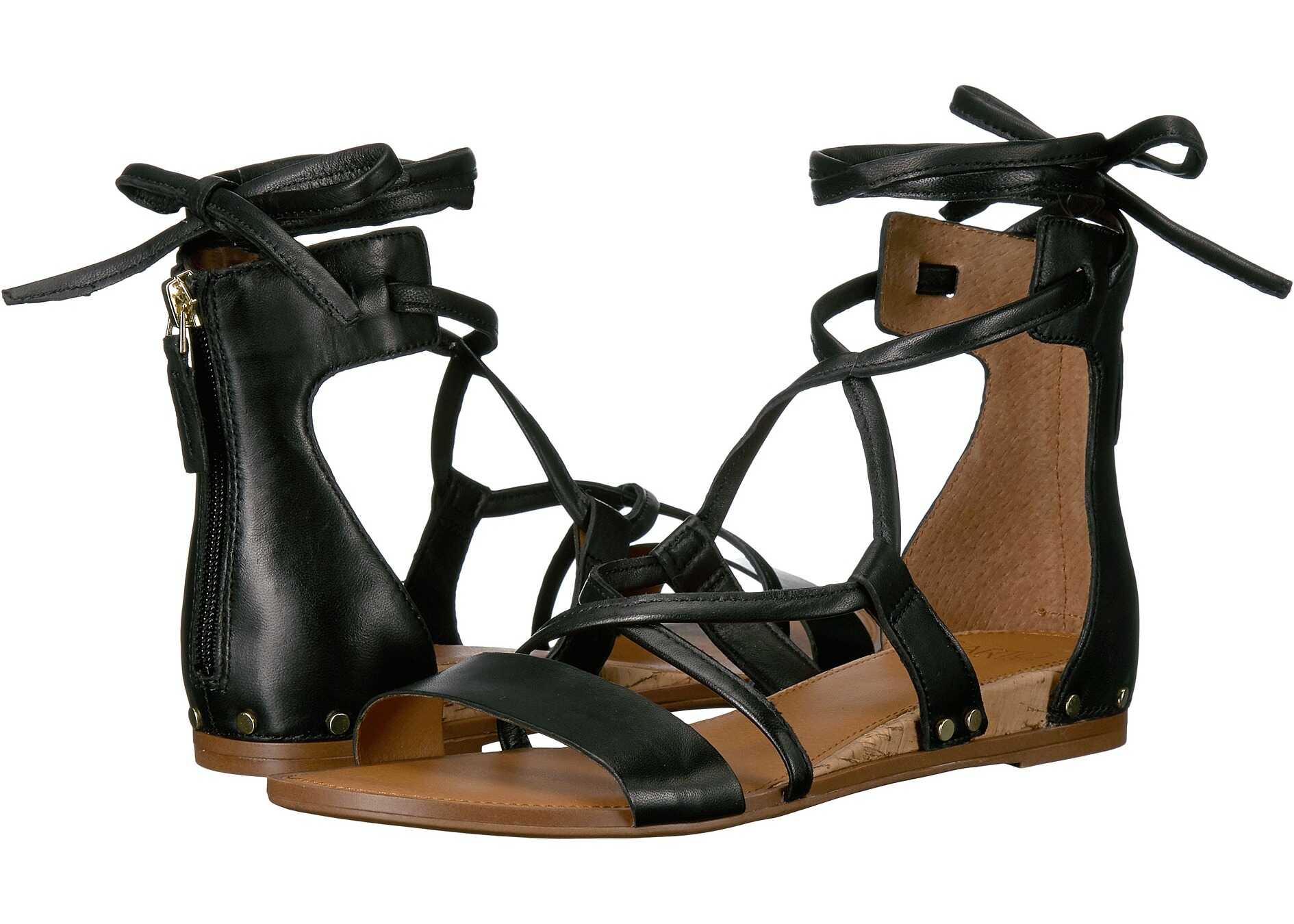 Sandala Franco Sarto Primrose Black Butter Nappa Leather