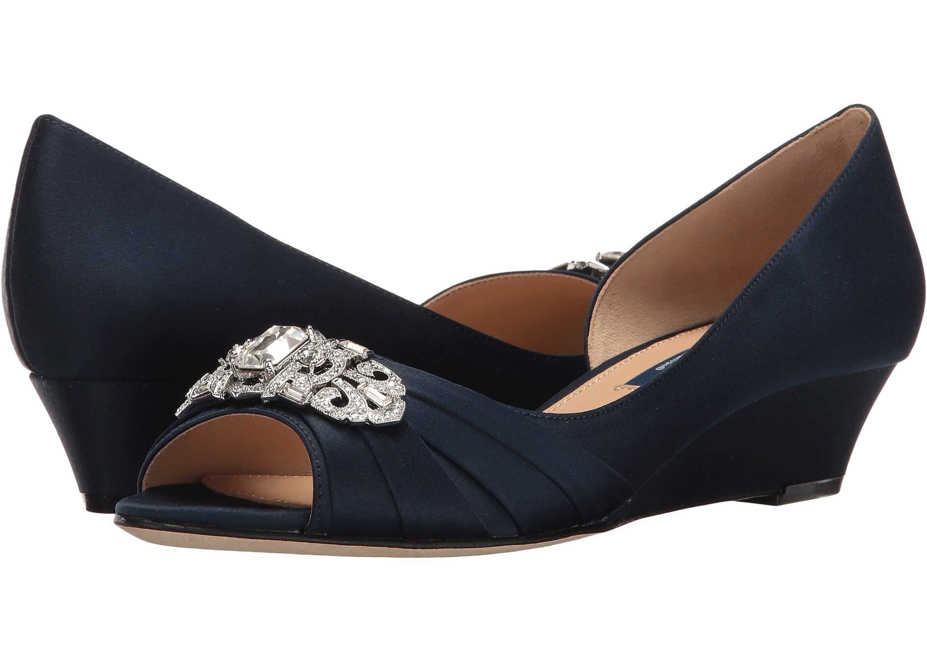 Pantof Nina Radha New Navy Luster Satin