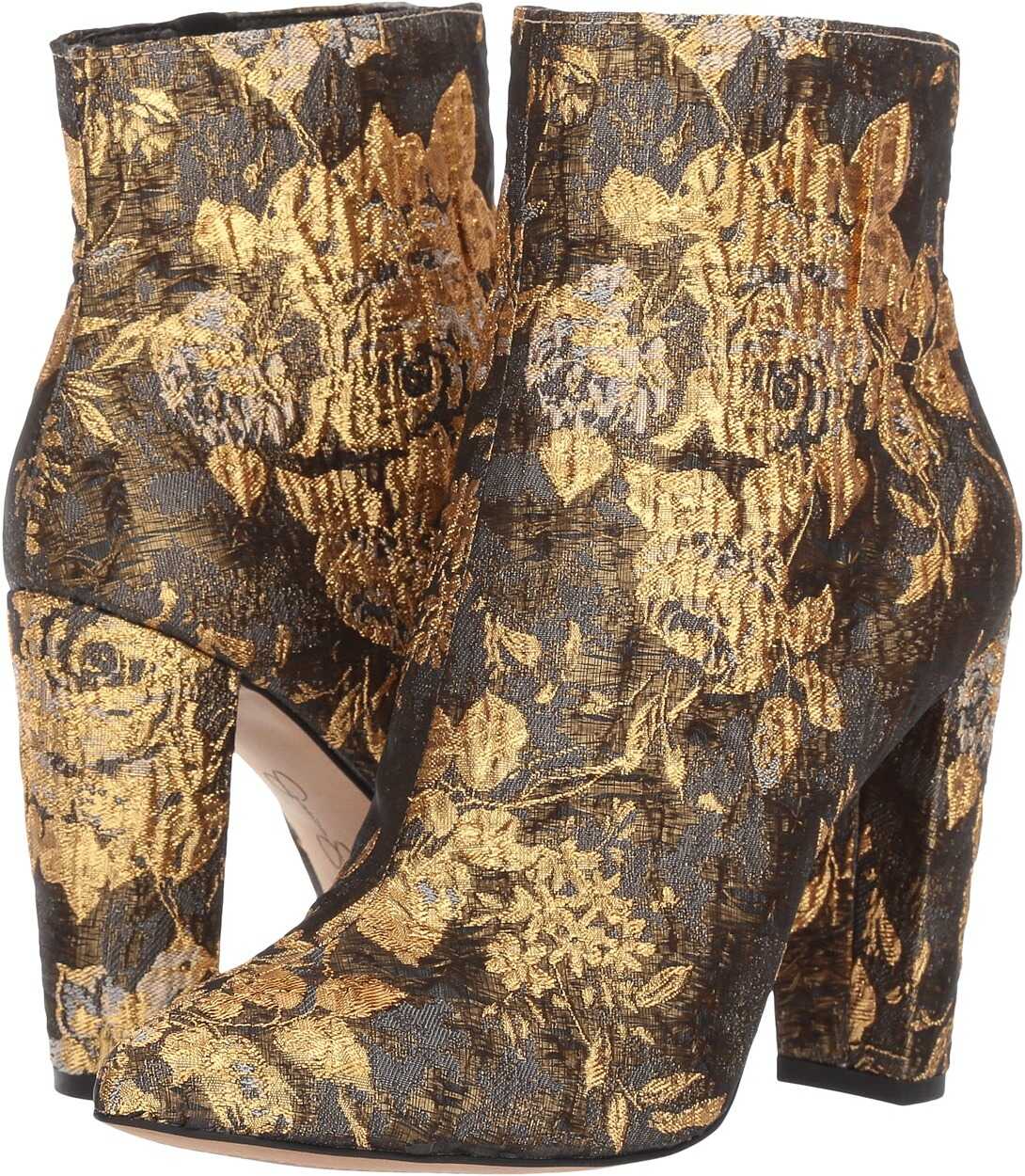 Jessica Simpson Teddi Metallic Multi/Metallic Floral Brocade