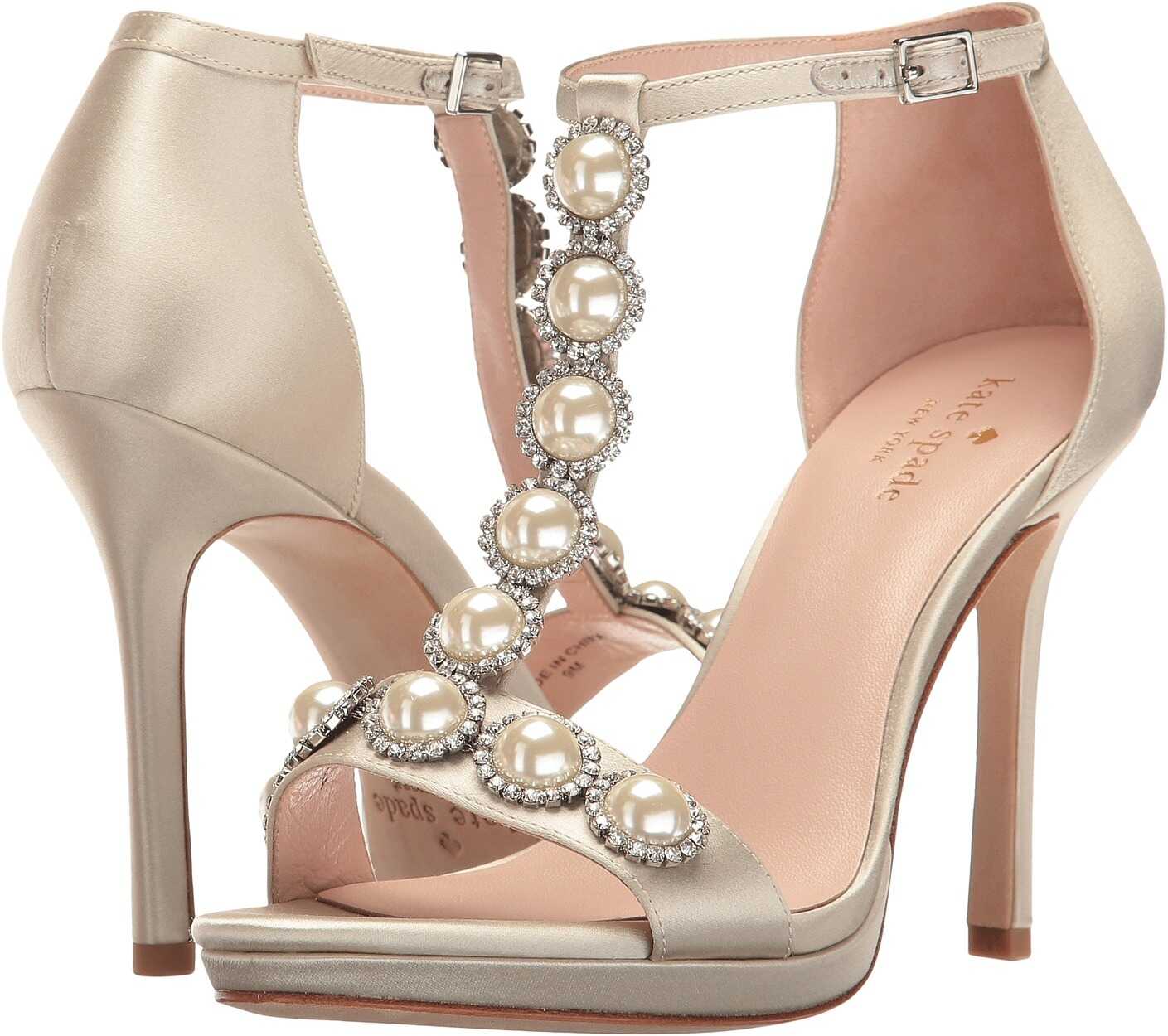 Pantof Kate Spade New York Freya Light Grey Satin