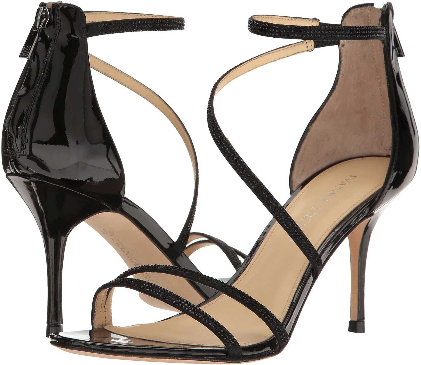 Sandala Ivanka Trump Genese 2 Black Multi Satin