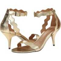 Sandale cu toc Rubie Scalloped Sandal Femei