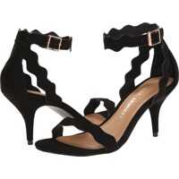 Sandale cu toc Rubie Scalloped Sandal Femei
