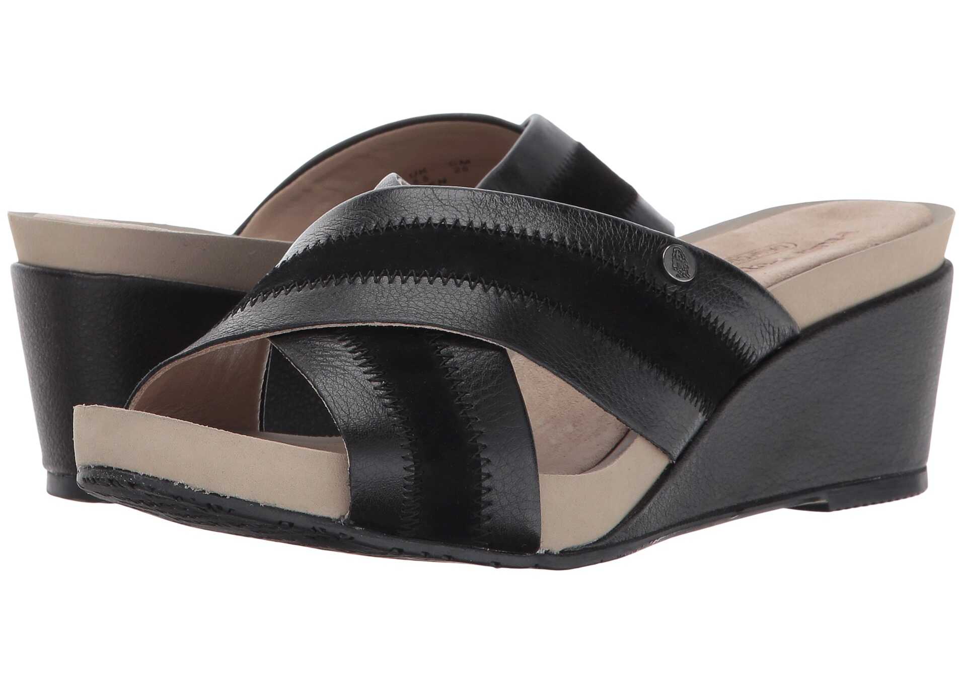 Sandala Hush Puppies Envoi Cassale Black Leather/Suede