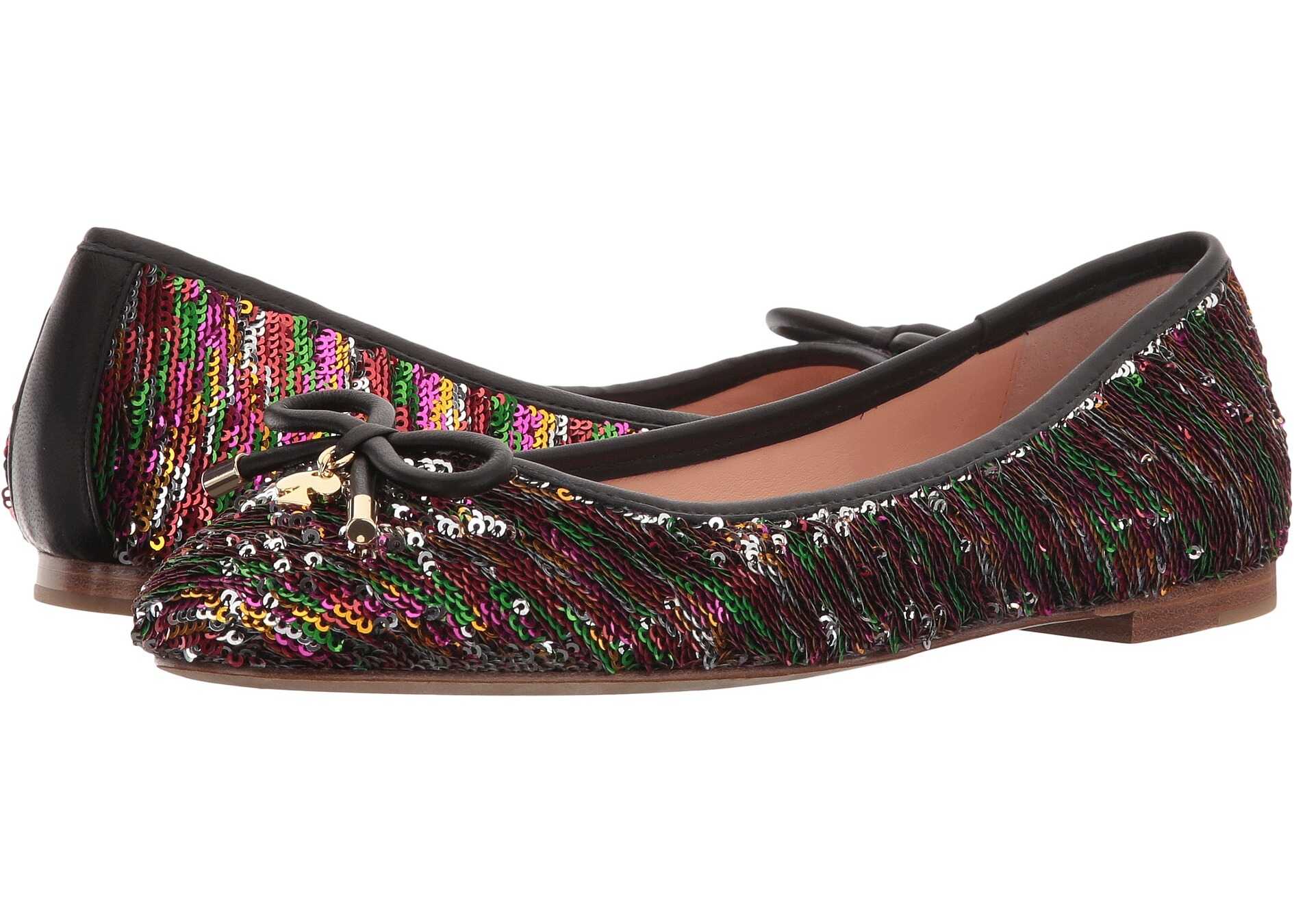 Balerin Kate Spade New York Willa Multi Messy Sequins/Black Nappa