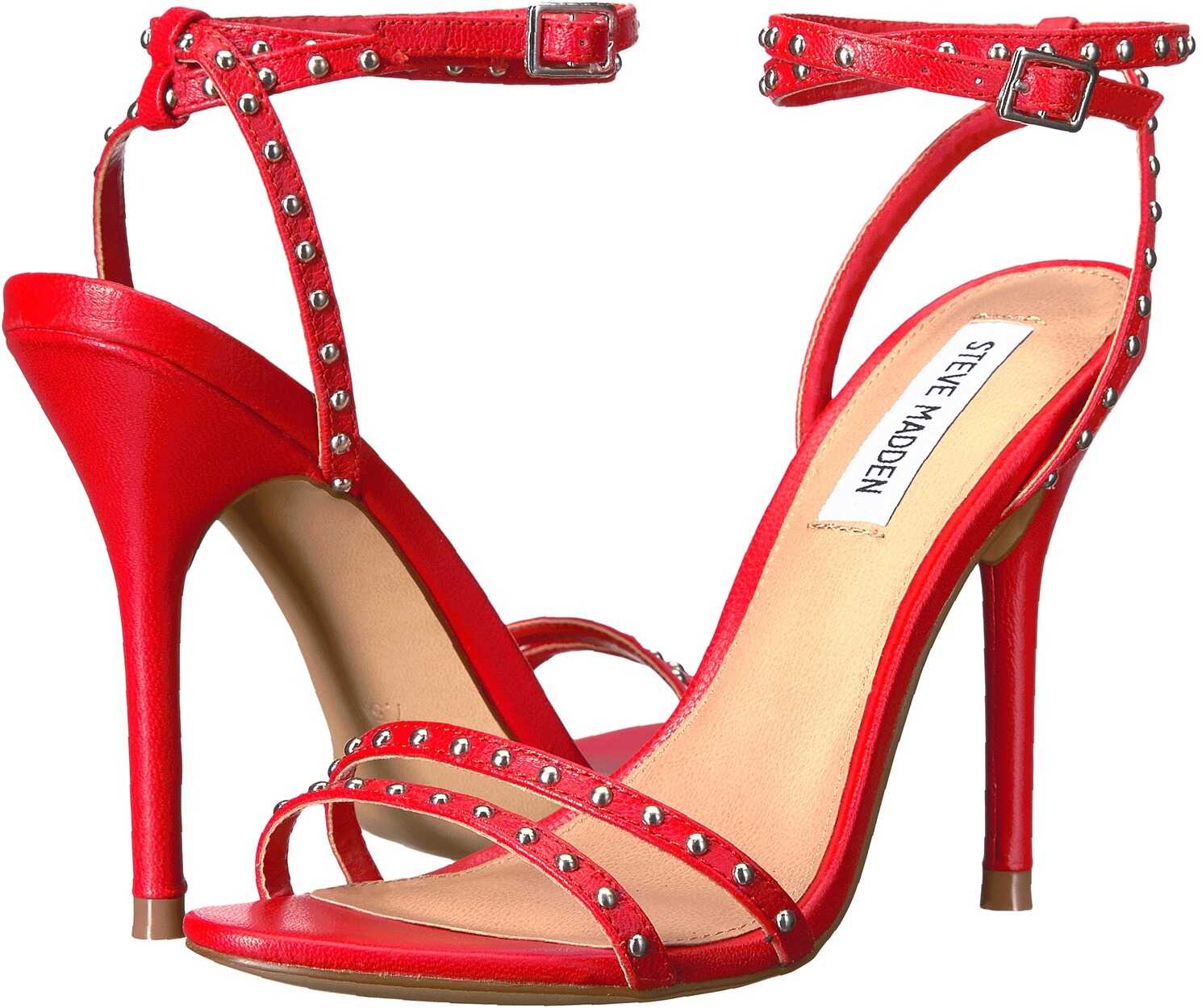 Sandala Steve Madden Wish Red Leather