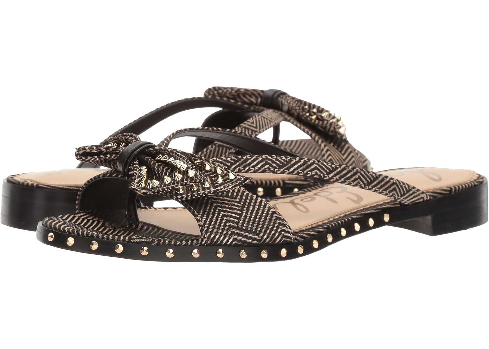 Sandala Sam Edelman Dariel Gold Multi Metallic Chevron/Vaquero