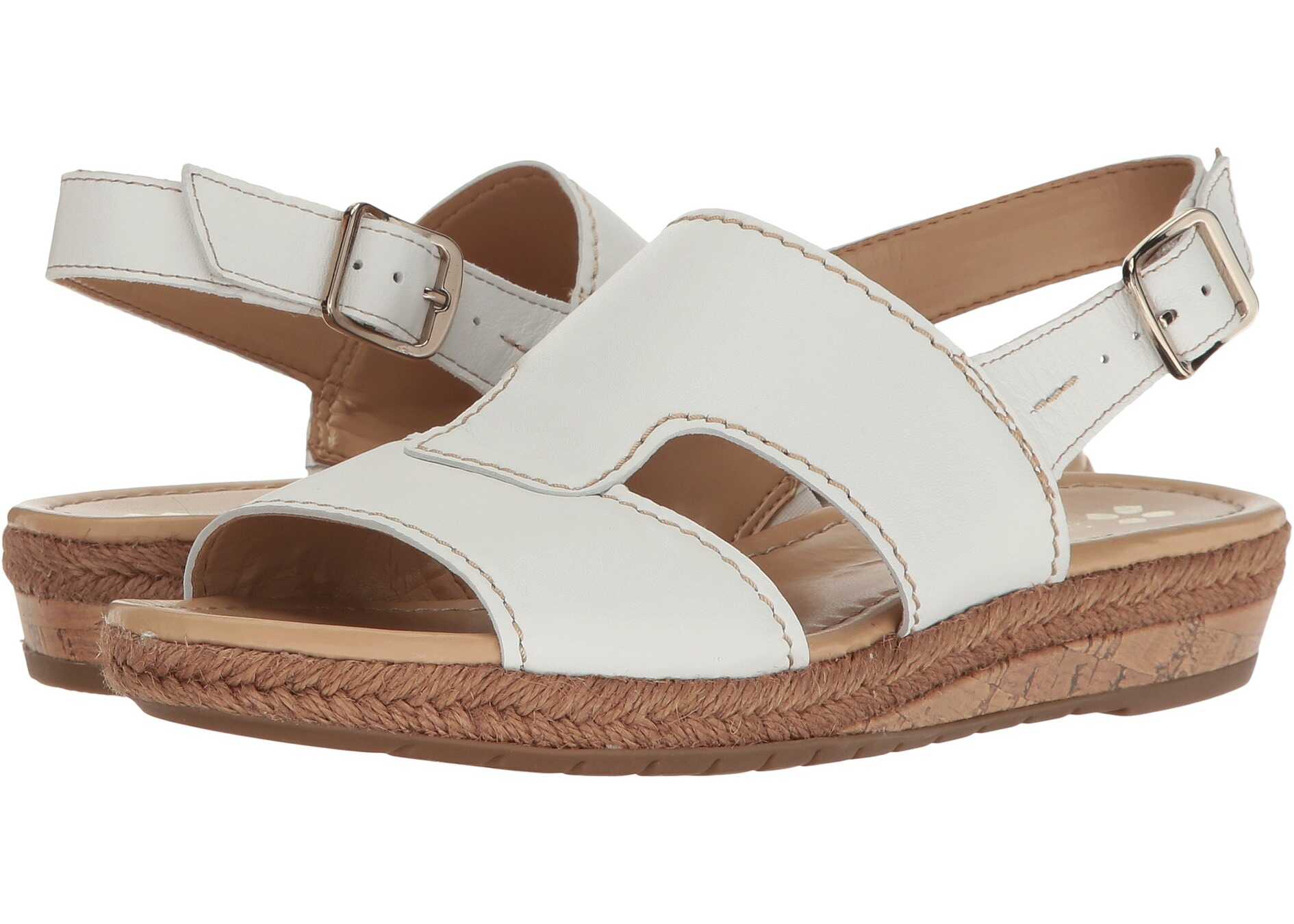 Espadrila Naturalizer Reese White Leather