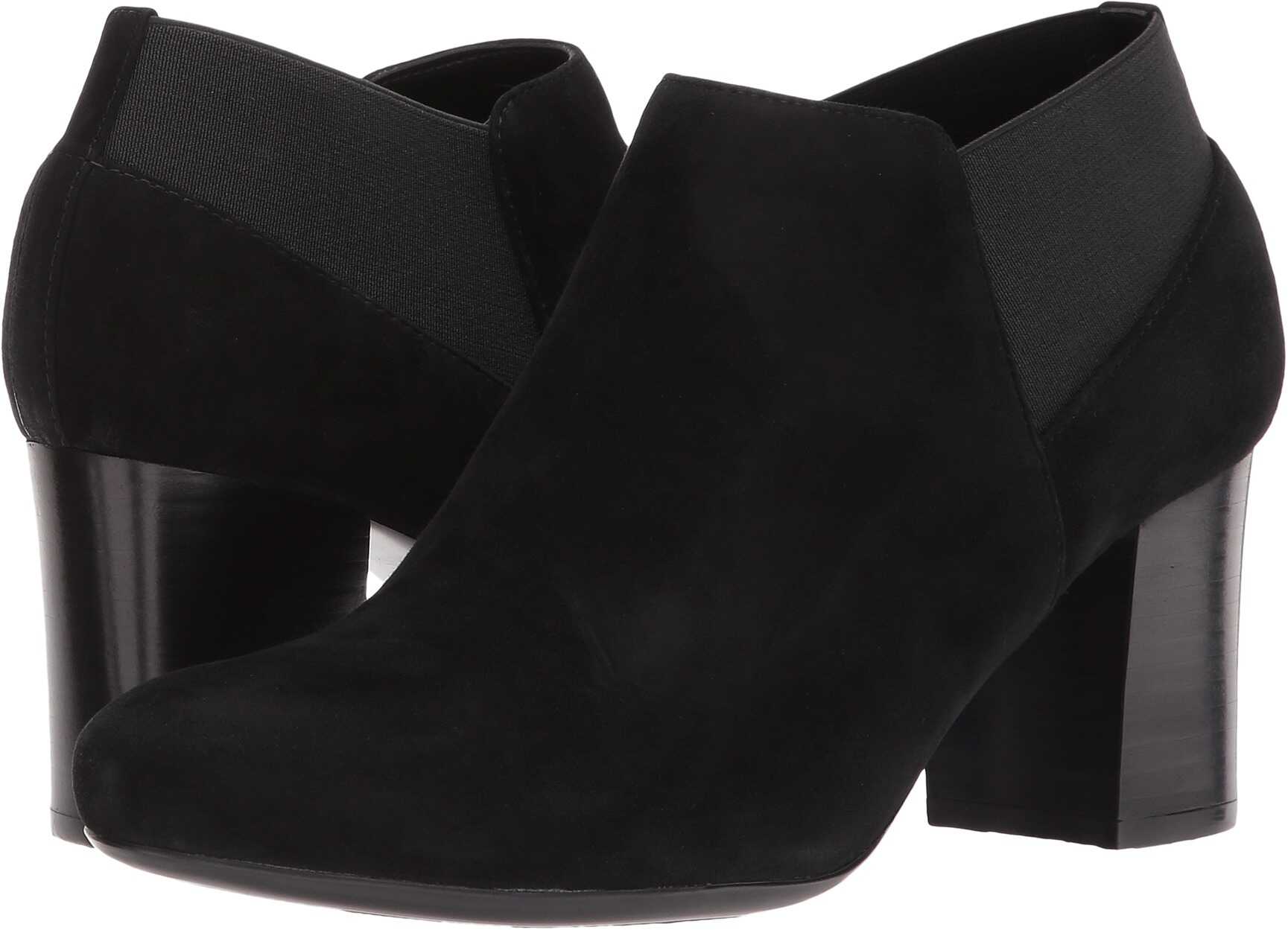 Pantof Vaneli James Black Ecco Suede