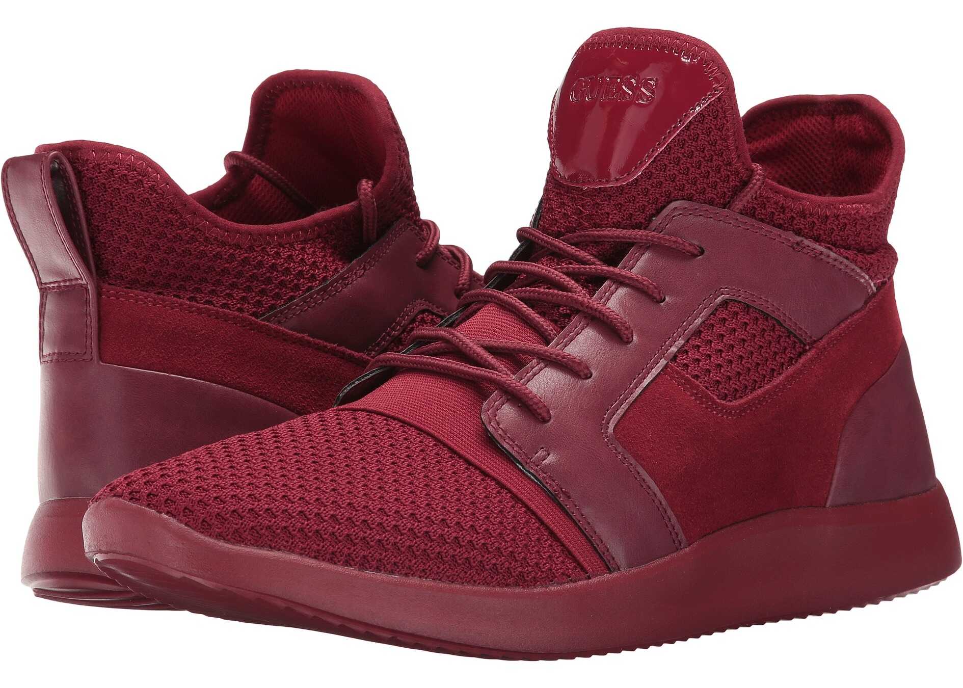 Tenis GUESS Caleb Red Synthetic