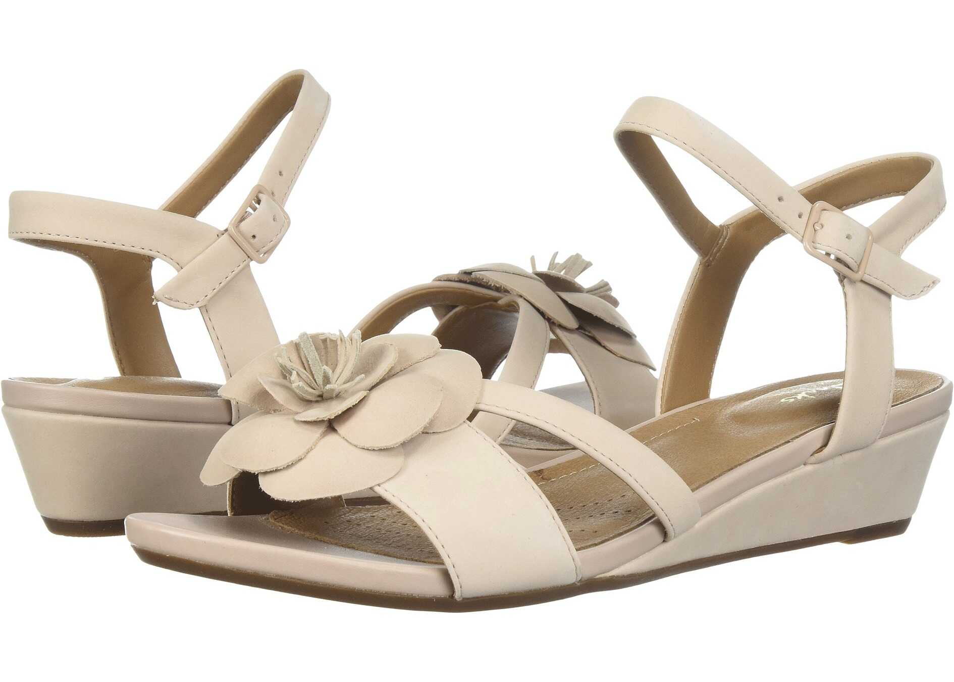 Sandala Clarks Parram Stella Dusty Pink Nubuck