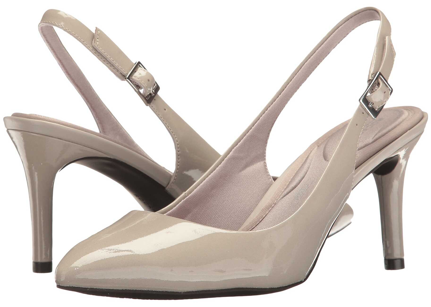 Pantof Rockport Total Motion 75mm Pointy Toe Sling Cloud Patent
