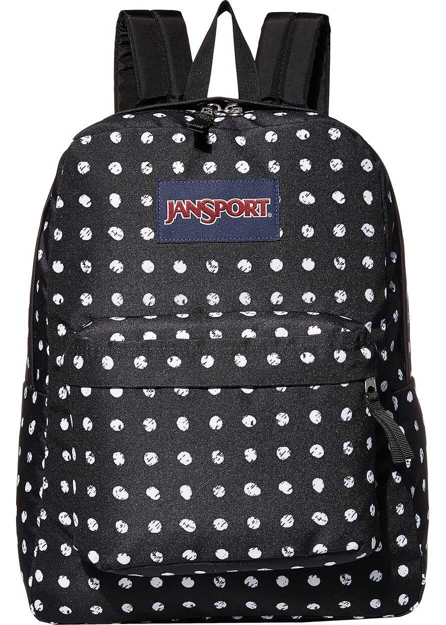 JanSport Superbreak Black Sketch Dot