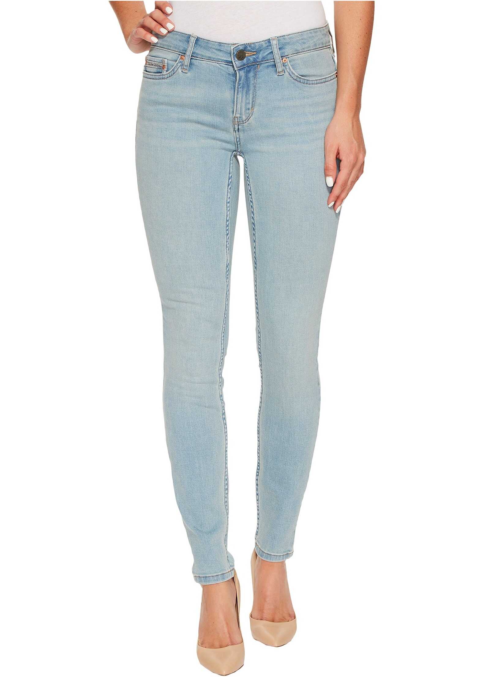 Blug Calvin Klein Jeans Legging Jeans in 90s Light Wash 90's Light