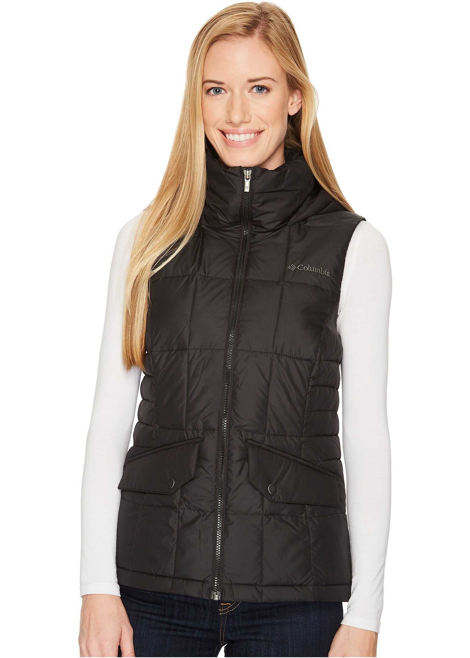 Vesta Columbia Lone Creek Hooded Vest Black