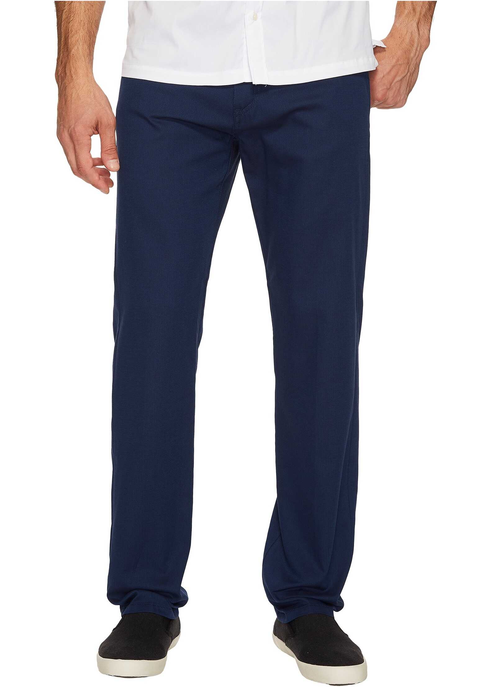 Pantalon Calvin Klein Five-Pocket Oxford Weave Pants Cadet Navy