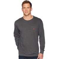 Bluze Long Sleeve Crew Neck Pocket T-Shirt Barbati