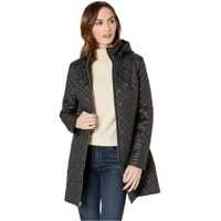 Geci de Iarna Multi Quilt Hooded Femei