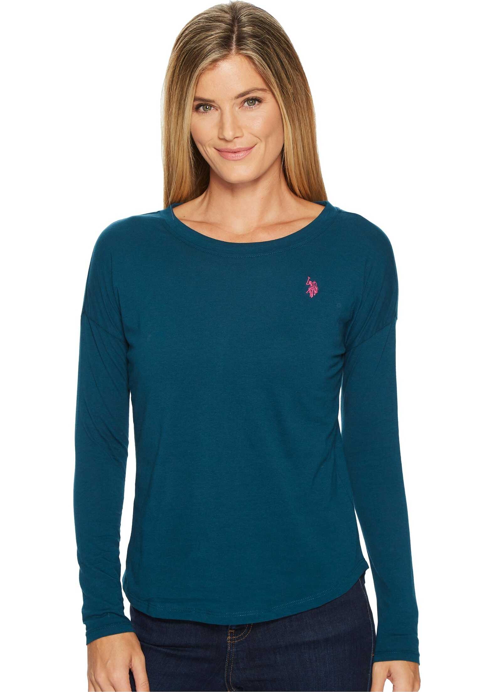U.S. POLO ASSN. Vent Back Top Rough Water
