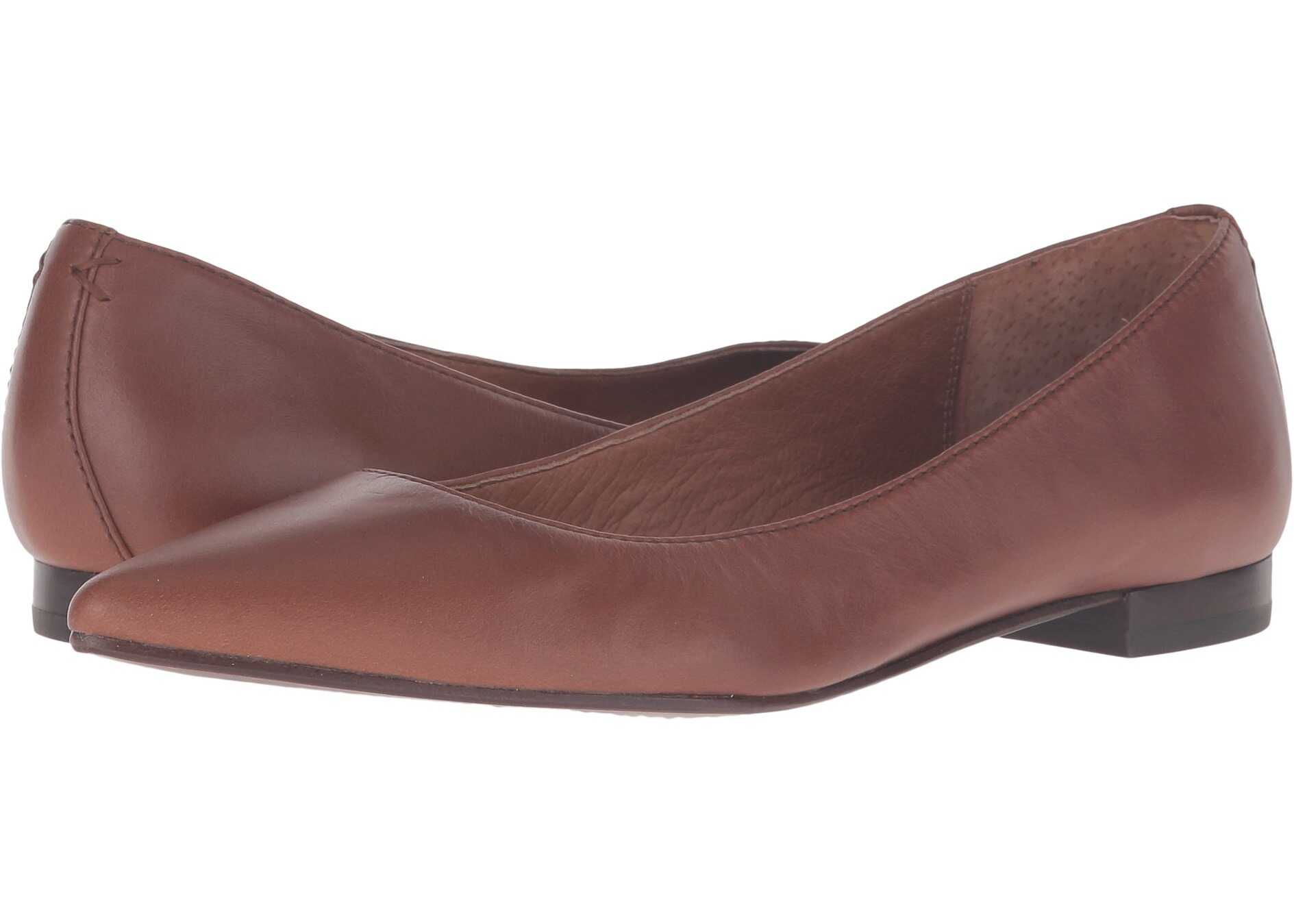 Balerin Frye Sienna Ballet Wood Soft Full Grain
