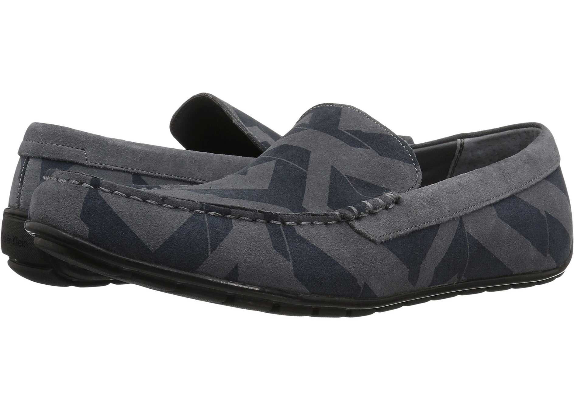 Mocasin Calvin Klein Isaac Grey Geo Print