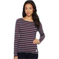 Bluze Yarn-Dye Long Sleeve T-Shirt Femei