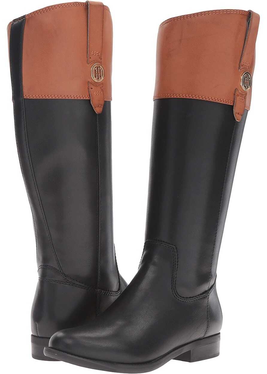 Cizma Tommy Hilfiger Shano Black/Tan