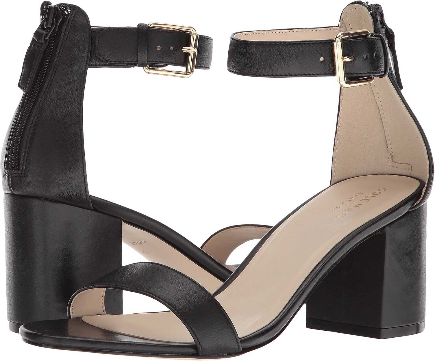 Sandala Cole Haan Clarette Sandal II Black Leather