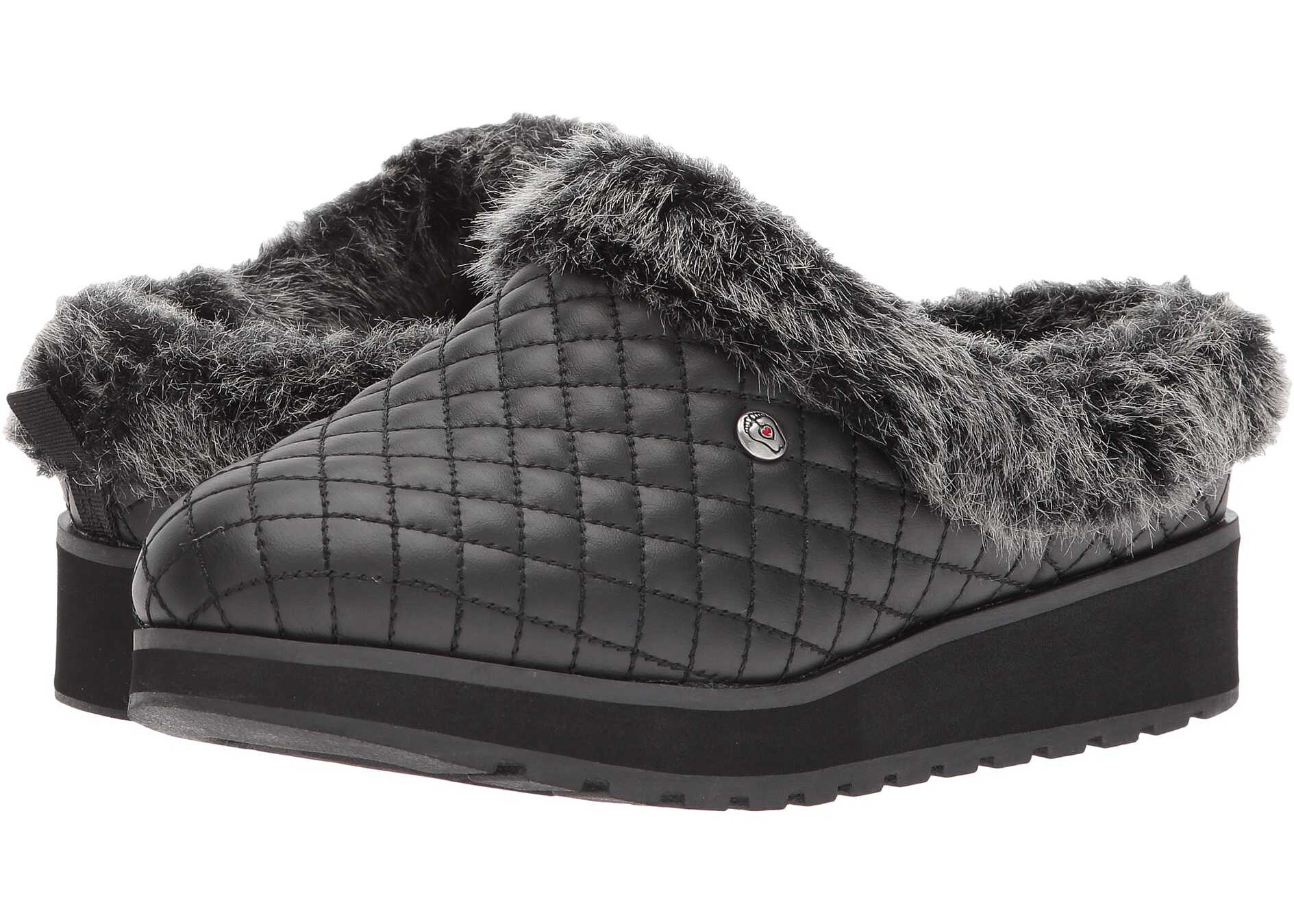 Papuc BOBS from SKECHERS Keepsakes High - Peak Bluff Black