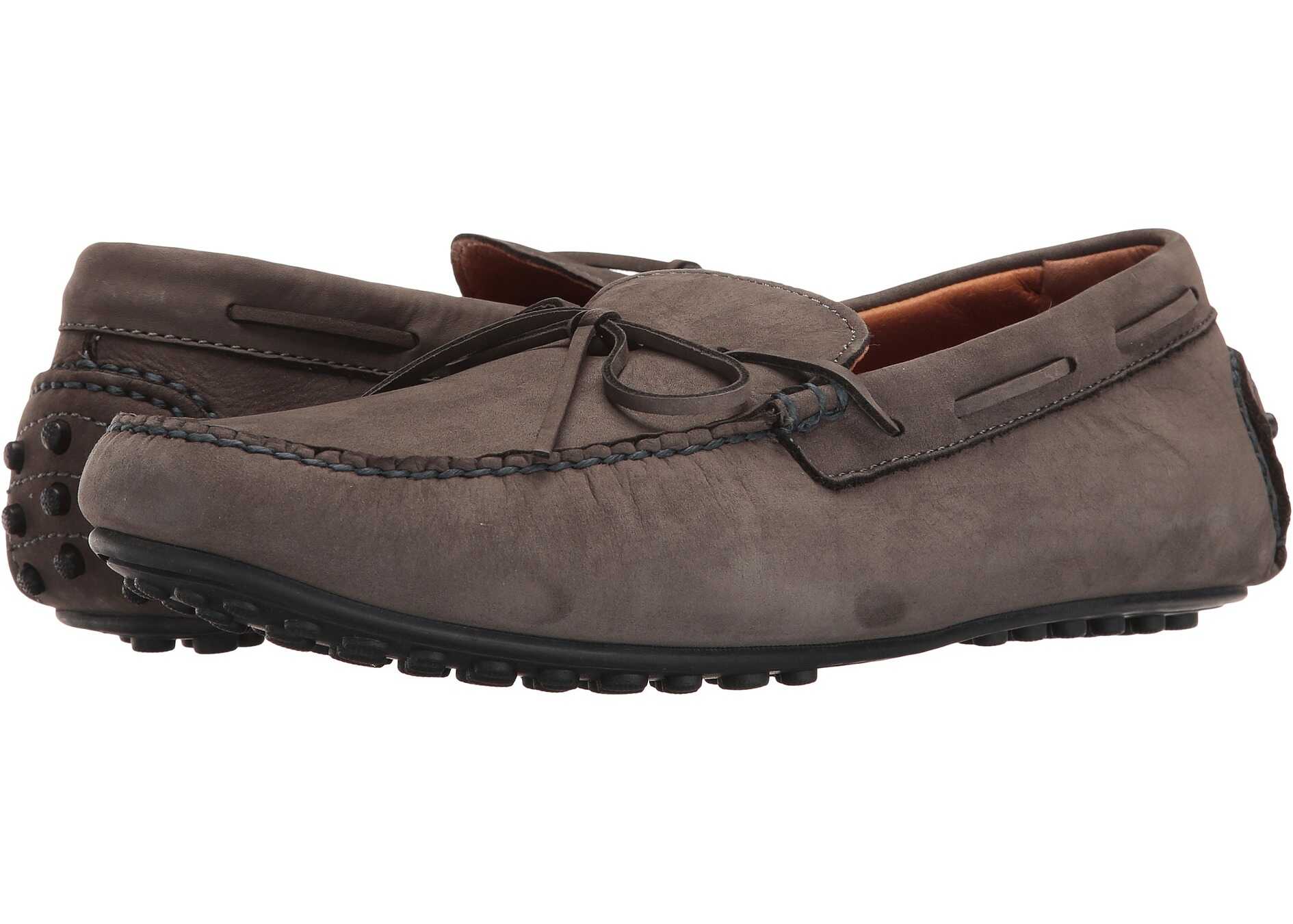 Mocasin Frye Allen Tie Slate Soft Italian Nubuck