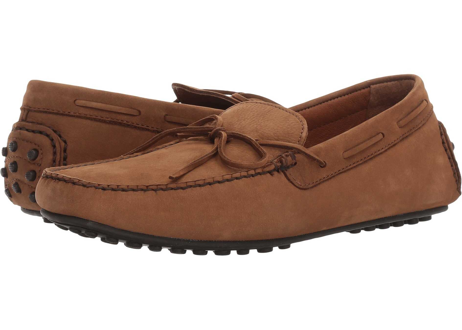 Mocasin Frye Allen Tie Tobacco Soft Italian Nubuck