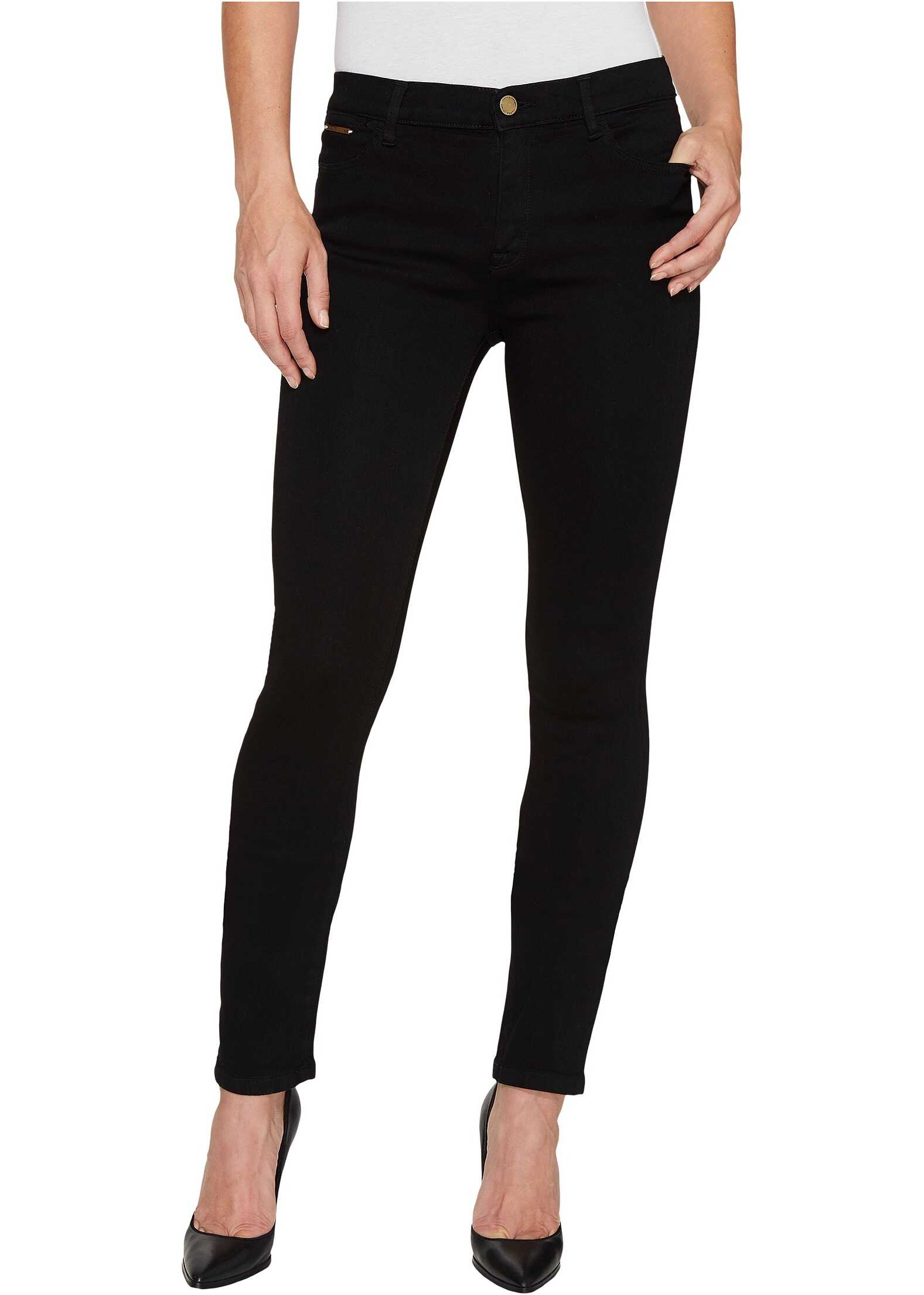 Blug Ivanka Trump Denim Skinny Jeans in Black Black