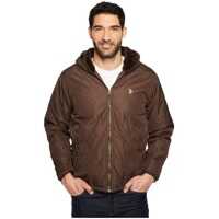 Geci de iarna Diamond Quilted Hooded Jacket Barbati