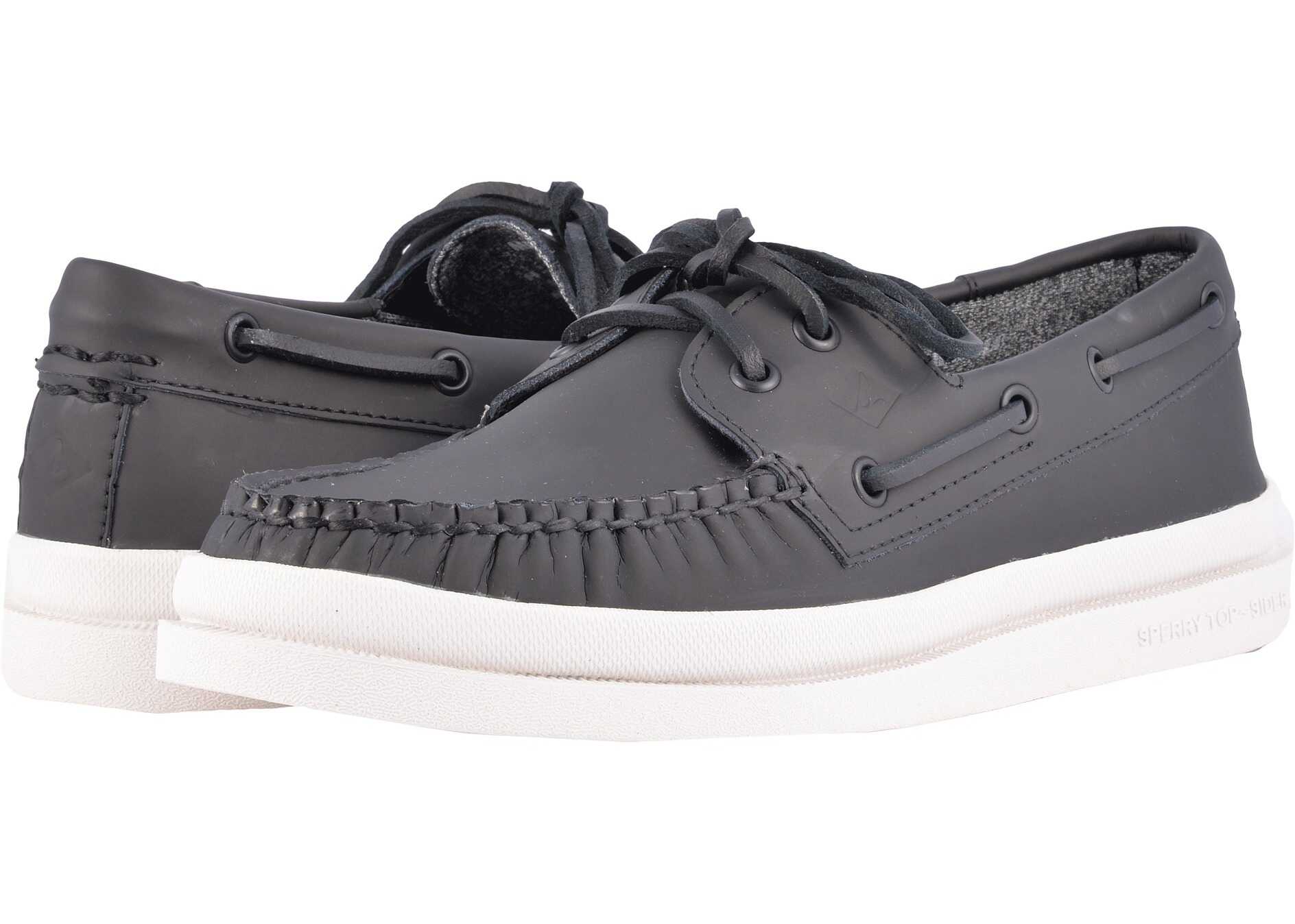 Pantof Sperry Top-Sider A/O 2-Eye Raincoat Black