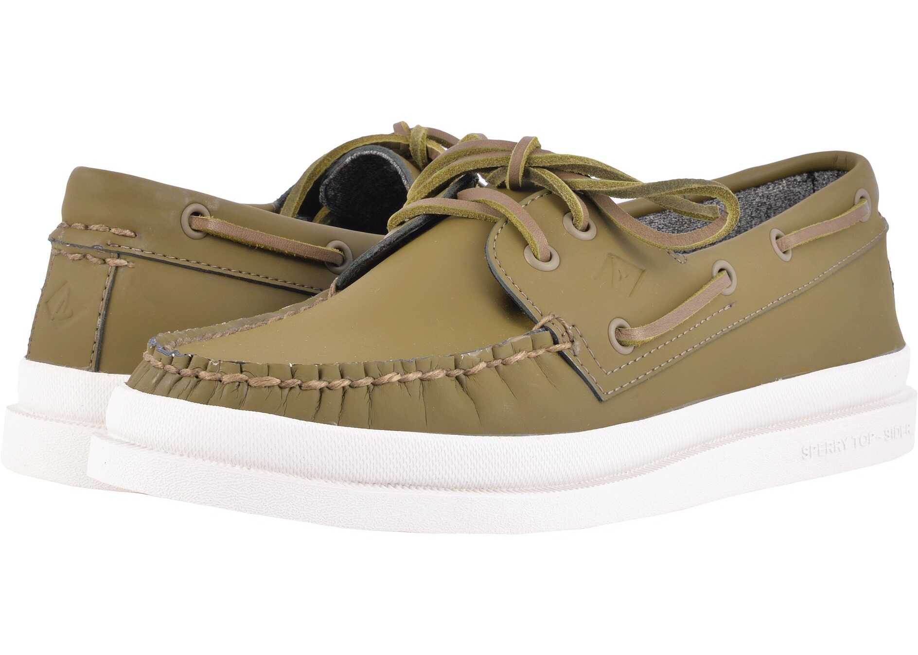 Pantof Sperry Top-Sider A/O 2-Eye Raincoat Olive