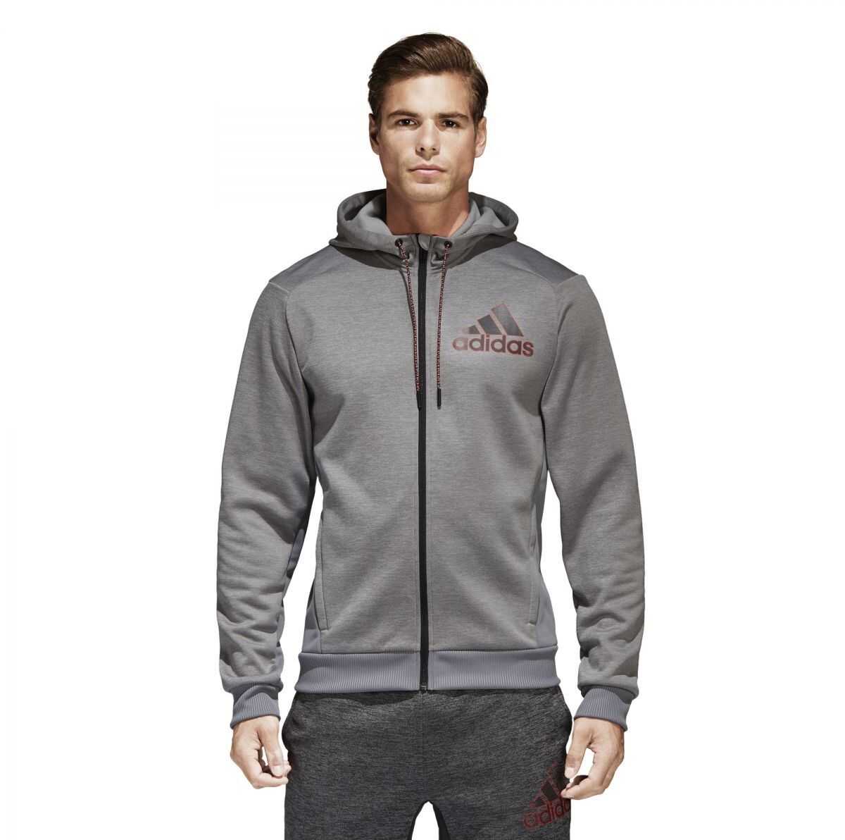 Bluza adidas COMM G FZ CHSOGR/MGSOGR