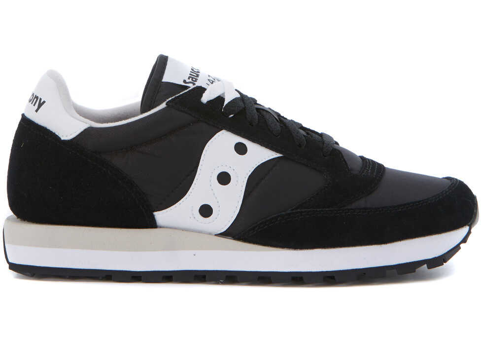 Tenis Saucony Sneaker Saucony Jazz In Suede And Black Nylon* Black