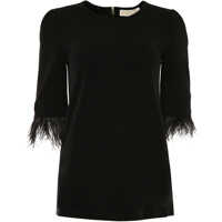 Camasi Michael Kors Blouse With Feathers