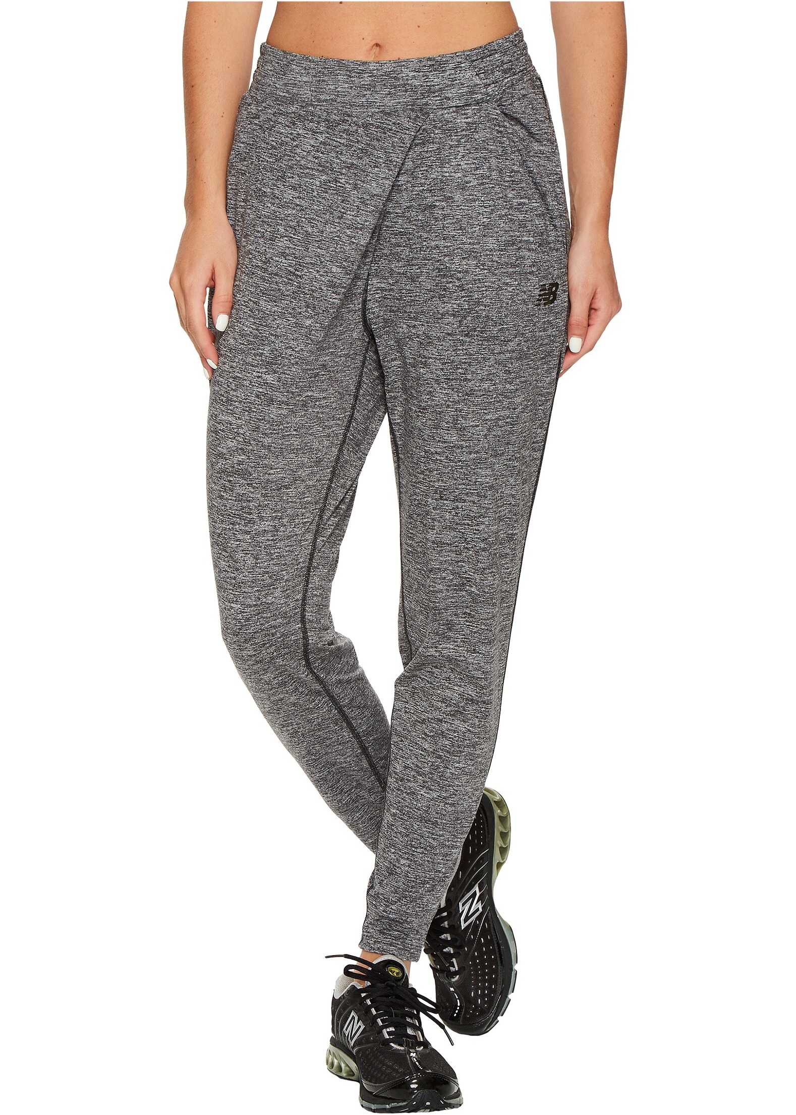 Pantalon New Balance Crossover Soft Pants Heather Charcoal