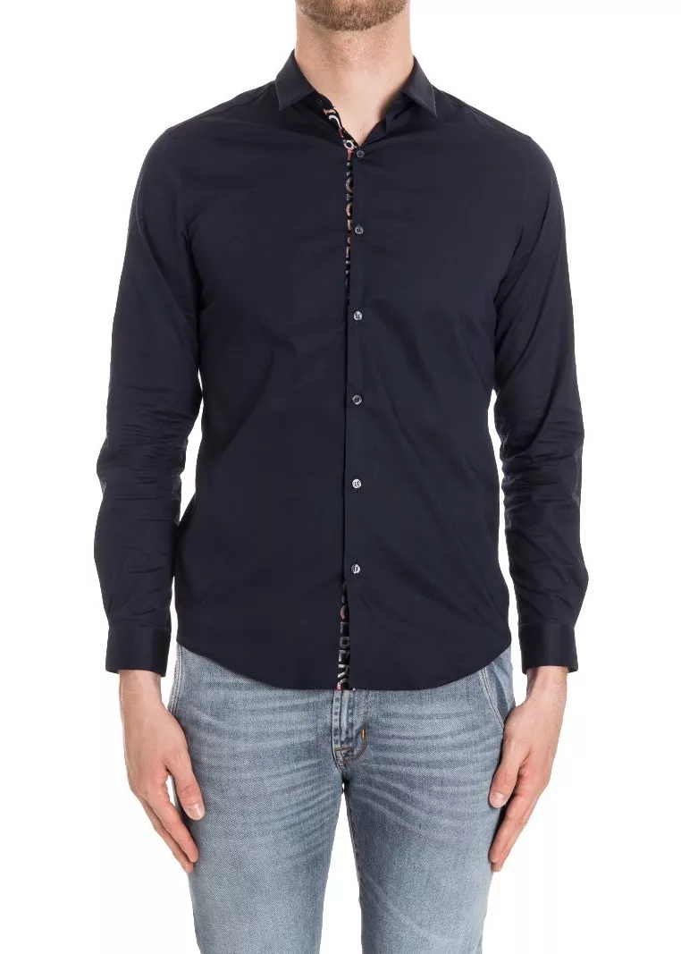 Iceberg Cotton Shirt* Blue