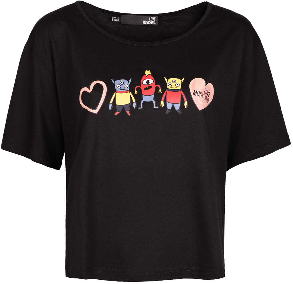 Tricou LOVE Moschino Bluzka Czarny