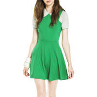 Rochii Lindsay Green Sleeveless Dress* Femei