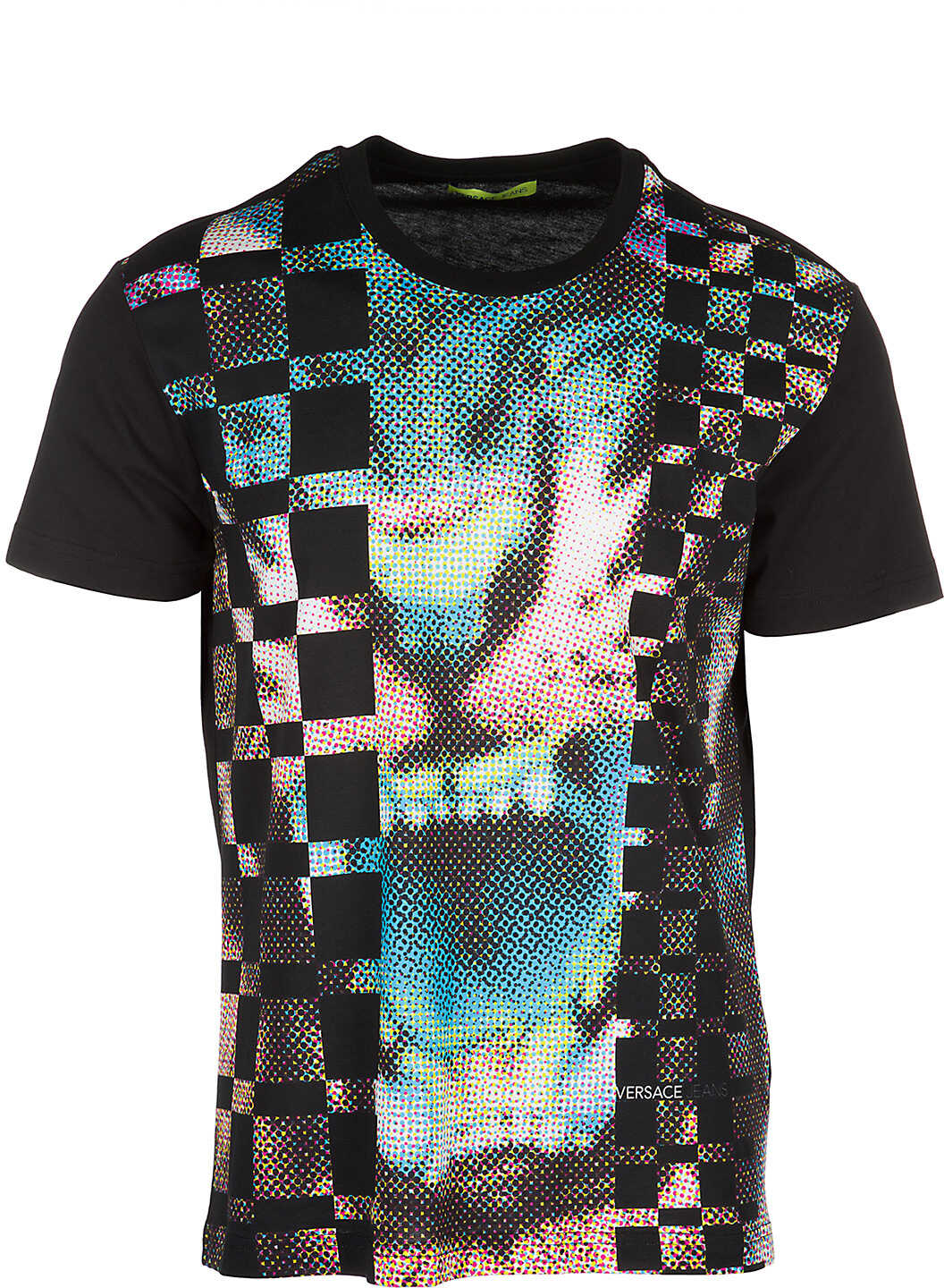 Tricou Versace Jeans Neckline Jumper Black