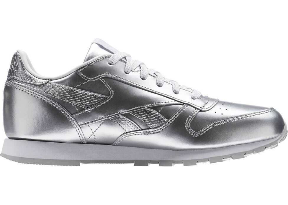Reebok Classic Leather Metallic Silver BS8945 DE ARGINT
