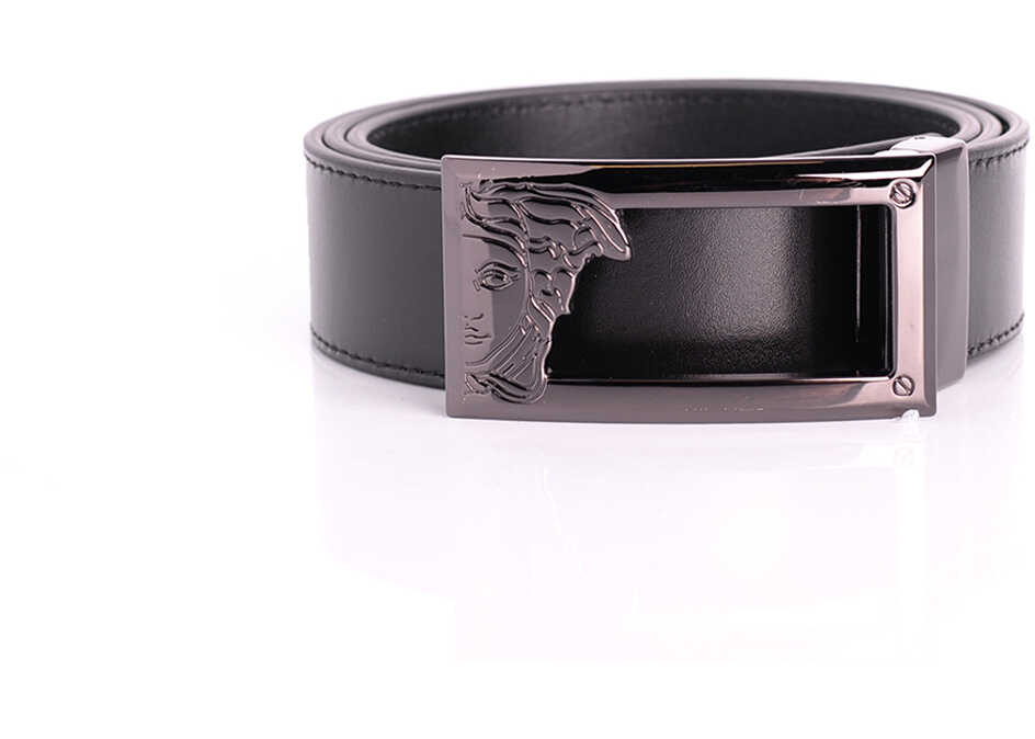 Curea Versace Collection Pasek Czarny