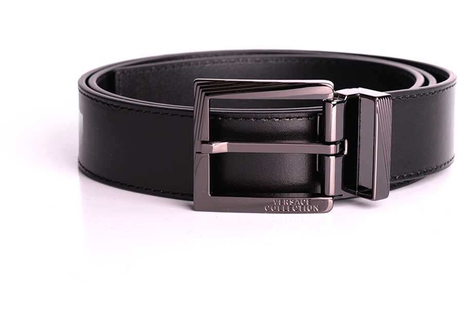 Curea Versace Collection Pasek Czarny