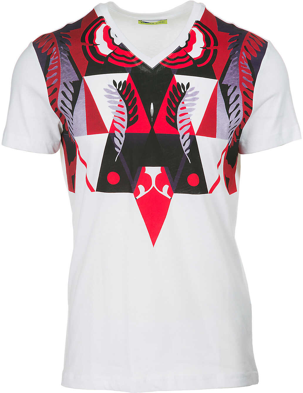 Tricou Versace Jeans Neck Neckline White