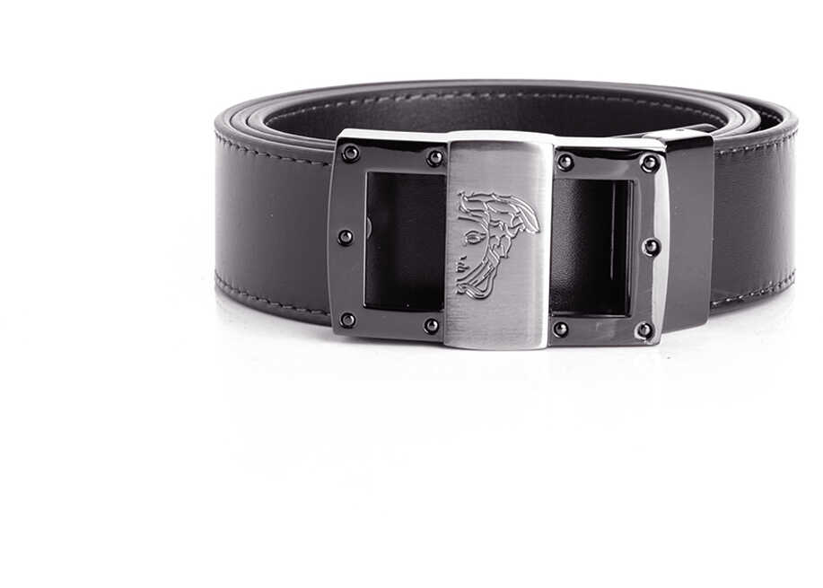 Curea Versace Collection Pasek Czarny