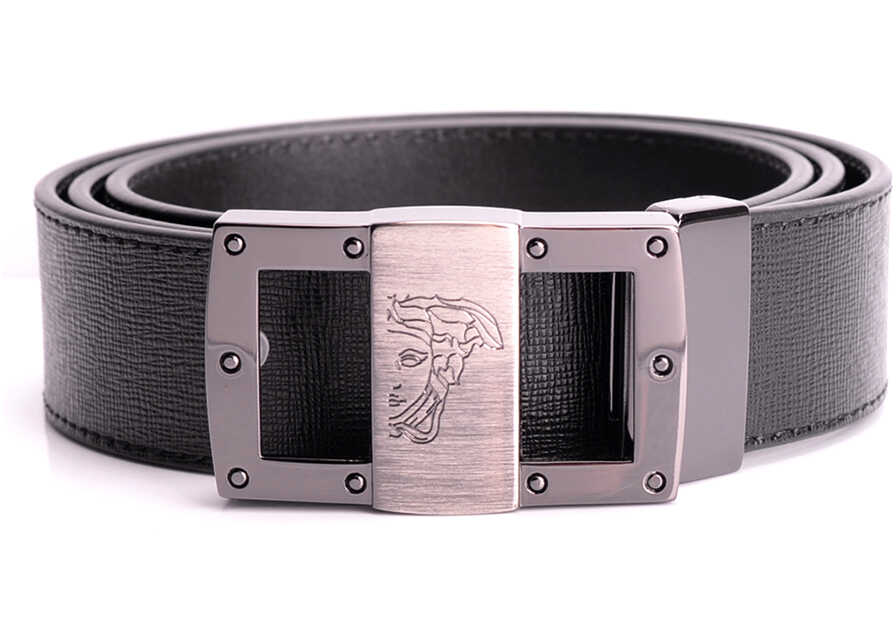 Curea Versace Collection Pasek Czarny
