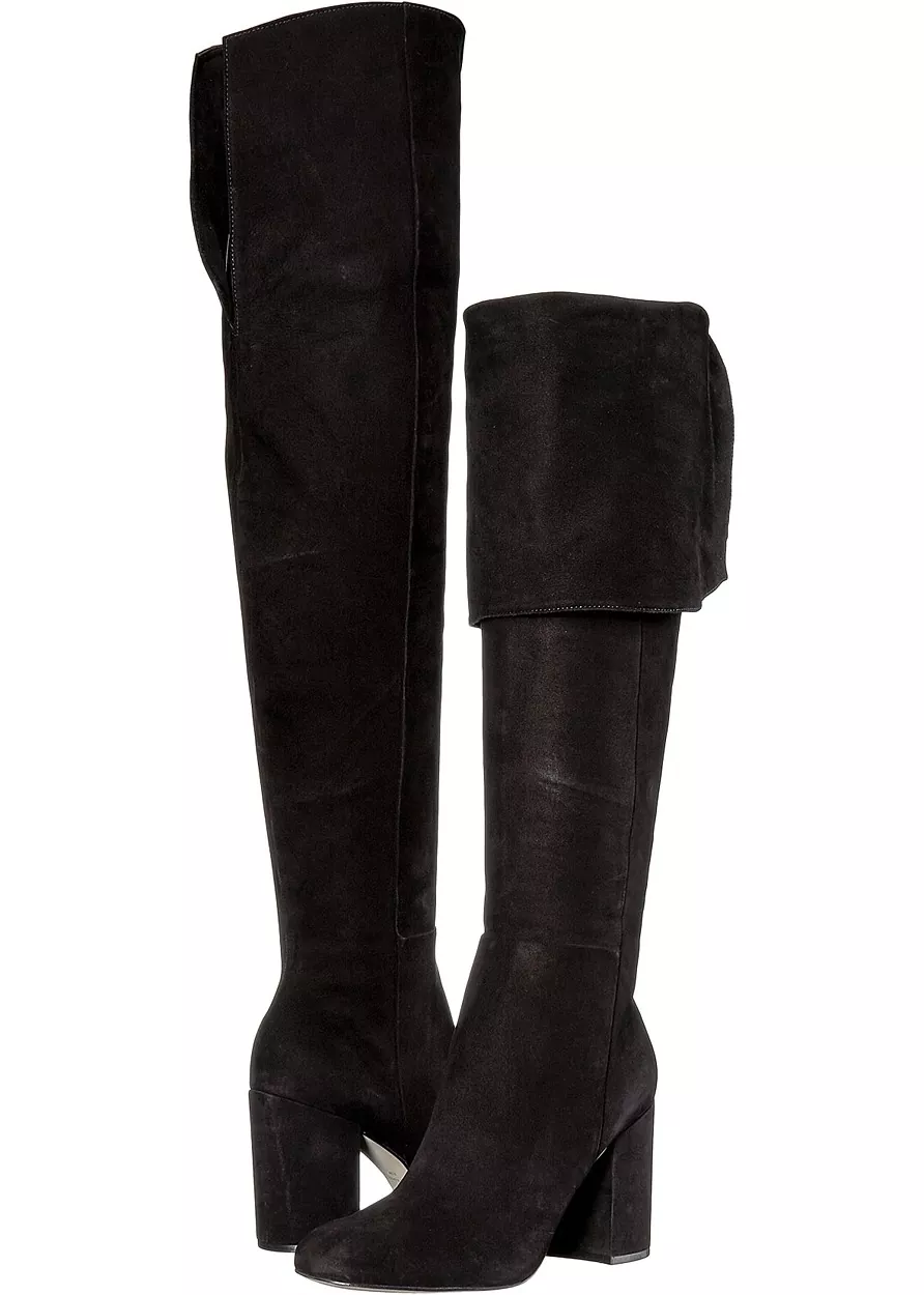 Gheata Massimo Matteo Tall Heel Boot Black
